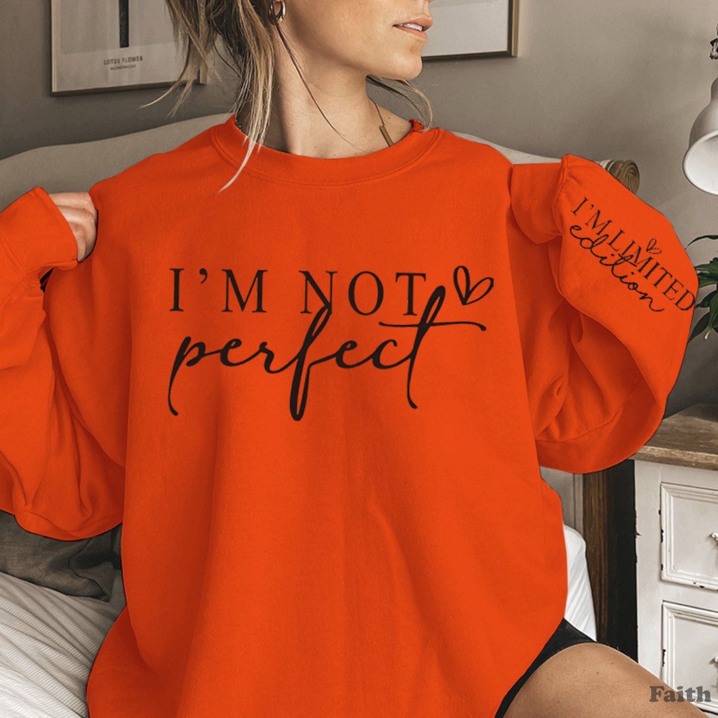 Cross-border Women's Fashionable Letter Printed Sweater FaithNY